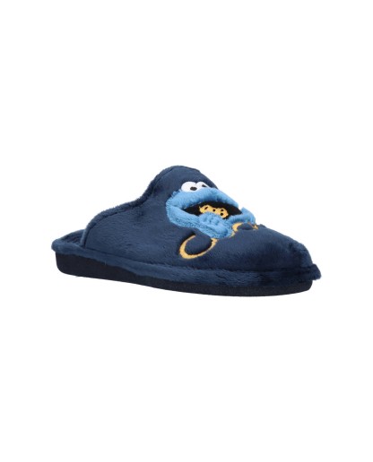 Garzón - 8352.275 Marino - Pantofola IR per casa Sculacciata, Chinella Aperta, Pantofola Mostro Biscotti, per: Uomo, Marino, 42 EU
